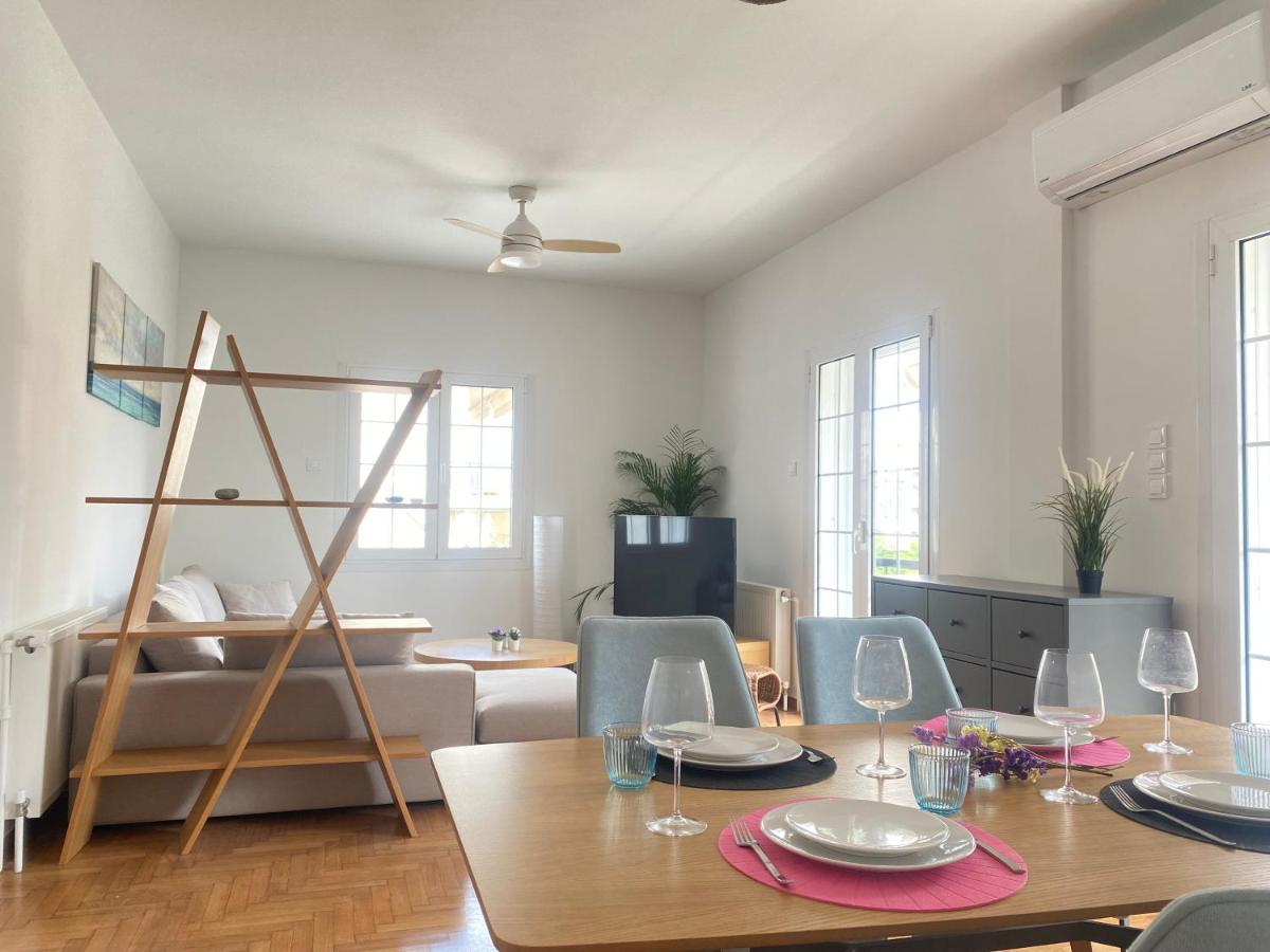 Faliro Comfort Apartment 10 Mins Walking To The Beach Atena Exterior foto